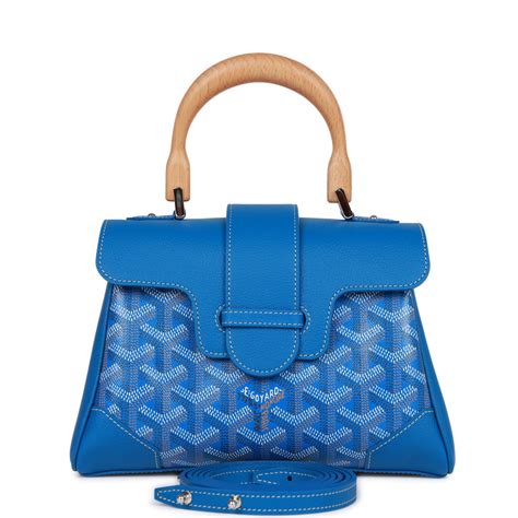 blue mini goyard|goyard mini backpack.